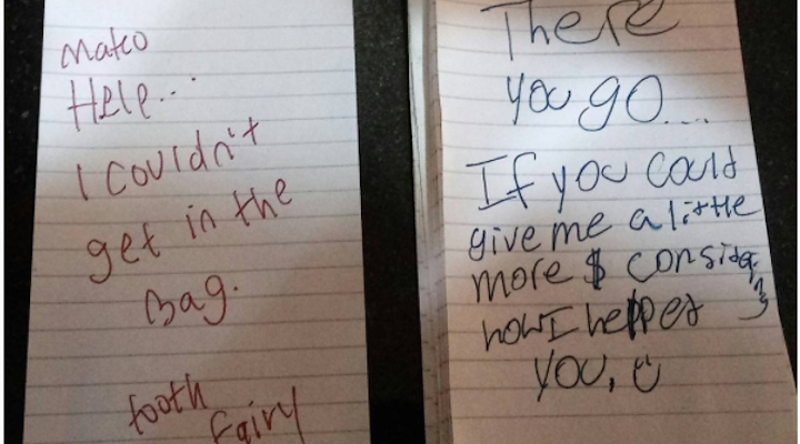 The Most Adorable Requests From Kids to the Tooth Fairy