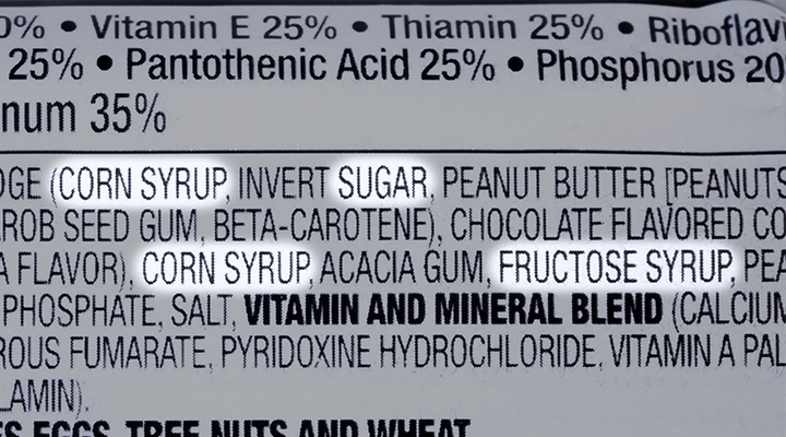 Sugar comes in many shapes and sizes, so be sure to look out for other ways of saying "sugar."