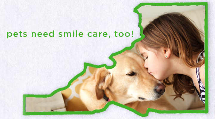 Our pets are our family. We all know good oral health makes for a healthy human. It’s no different for your animal friends!