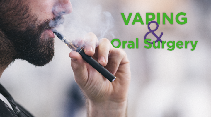 E-cigarettes and vapes make it more difficult for us to heal after dental surgery. Click to learn why.