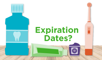 Some dental products have expiration dates and some don’t. Find out what you should retire if it’s expired.