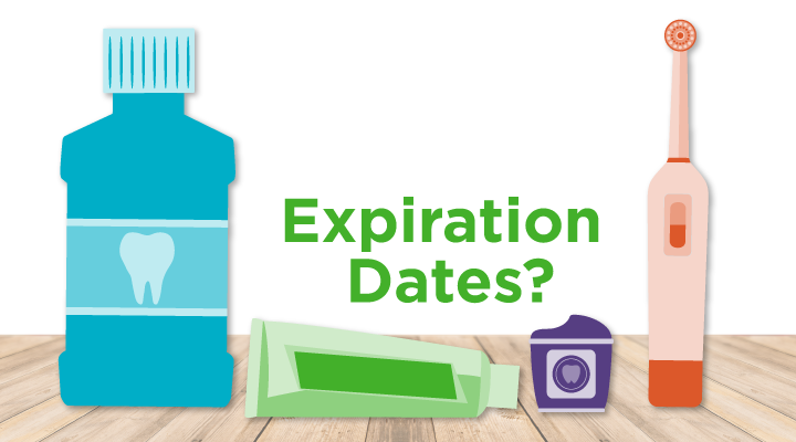 Some dental products have expiration dates and some don’t. Find out what you should retire if it’s expired.