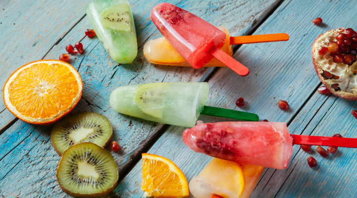 Enjoy any of these 3 delicious and smile-friendly popsicles: